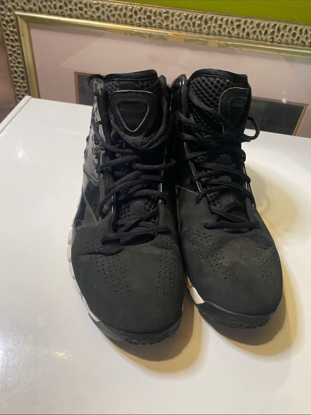 Reebok Black High-Top Athletic Sneakers